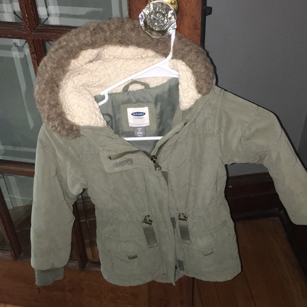 Old Navy olive jacket